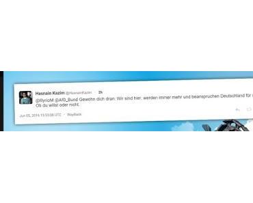 Spiegel-Redakteur veröffentlicht islamistische Drohung (die Invasoren kommen aus ihren Löchern hervor)