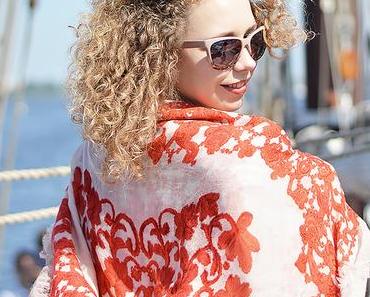 Outfit: Sailing Look with Fraas Scarf and a Voucher for you