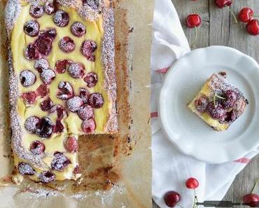Rustikaler Cheesecake mit Kirschen / Rustic Cherry Cheesecake