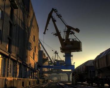 Stadtwanderer: Stadteinsamkeit beim Rheinhafen