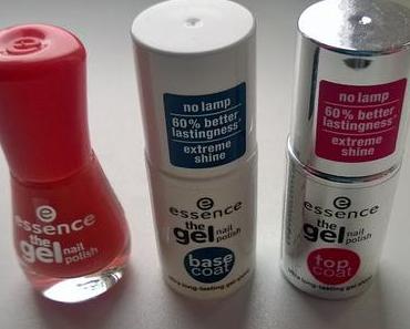 essence the gel nail polish 12 mandarine bay | Komplette Review (Base- & Topcoat)