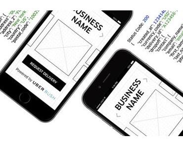 Uber öffnet UberRUSH API für jeden Entwickler