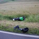 Motorradunfall Schneckenhausen Biker verletzt