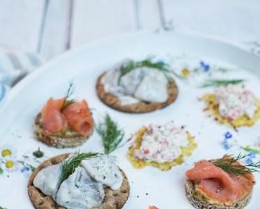 Smörrebröd – Vorspeisen zur Midsommar Party