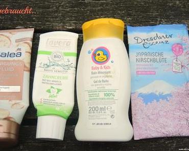 Aufgebraucht und Nachgekauft April 2016