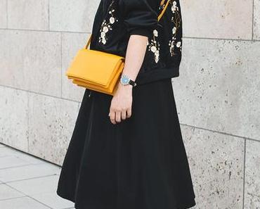 #MBFW Outfit 2 mit Edited Kleid, adidas Stan Smith und Gucci Sonnenbrille