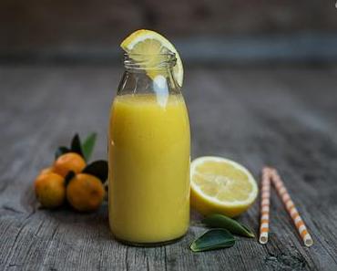 Geeiste Mango Zitrus Limonade