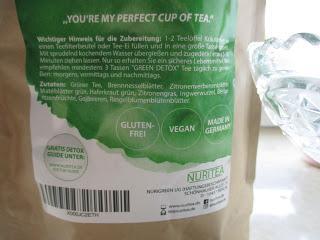 Im Test: Green Detox von Nuritea