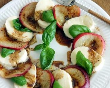 Pfirsich-Caprese-Salat