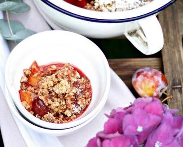 Im Crumble-Himmel - mit Zwetschgen und ganz viel Liebe