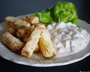 Nach dem "Schnitzel" nun die "Sticks": knusprige Kohlrabisticks