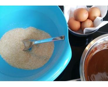 Schoko-Kaffee-Brownie