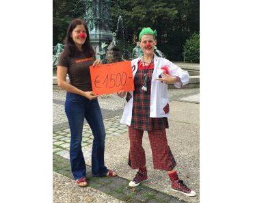 Spendenübergabe an die Klinikclowns e.V.