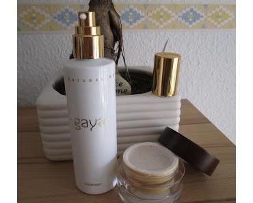 Vegane Kosmetik: Reinigungsmilch und Peeling von Gaya Cosmetics