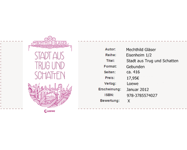 |Rezension| Eisenheim 1 - Stadt aus Trug und Schatten