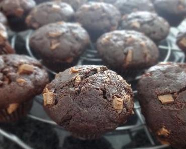 double chocolate muffins