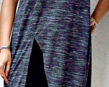 Outfit – C&amp;A Longshirt, H&amp;M Jeans, Guess Sneakers