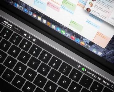 Neue MacBook Pro Modelle mit OLED-Leiste und Touch ID?