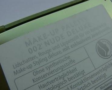 Ich habe es doch getan... alverde Nude Deluxe Palette
