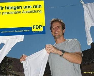 Schein und Sein – die FDP und ihre Plakate