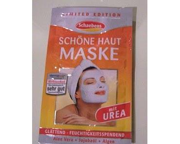 Schöne Haut Maske mit Urea - Schaebens - limitiert