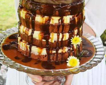 Ein süßer Zauber! Bananen-Schokoladen-Torte mit Vanillecreme und Karamell
