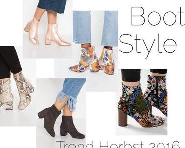 Schuh Trend Herbst 2016: Bootie Style