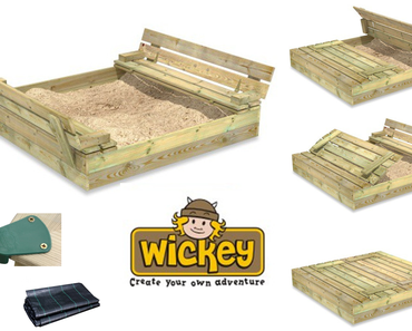 Sommer-Special: Gewinne einen Sandkasten von Wickey!