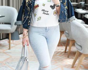Disney Outfit mit Marc Jacobs Jeansjacke