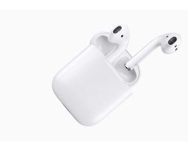 Apple stellt kabellose “AirPods” vor: 5 Stunden Bluetooth-Musik