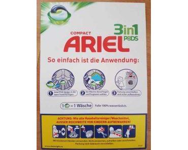 Waschmittel Ariel 3in1 Pods im Test