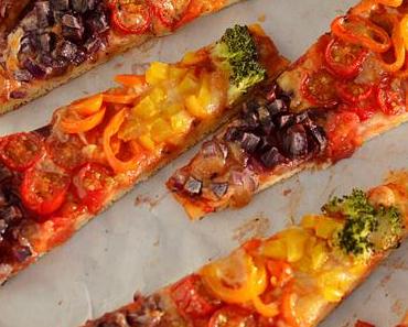 Regenbogen Pizza