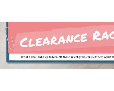 Neue Schnäppchen in der CLEARANCE RACK!