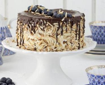 Heidelbeertorte mit Eierlikör und Schokomousse …