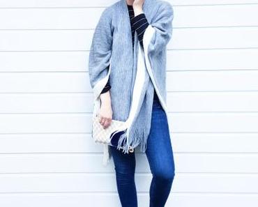 KarLook // Normcore mit Poncho