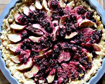 #Rezept am Montag {veganer Apfelkuchen mit Beeren}