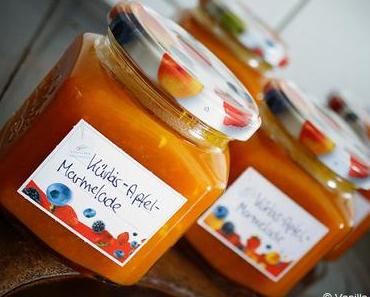Quasi Neuland: Marmeladenherstellung - unter anderem Kürbis-Apfel-Marmelade