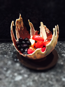 Schokoschale mit Wow Effekt