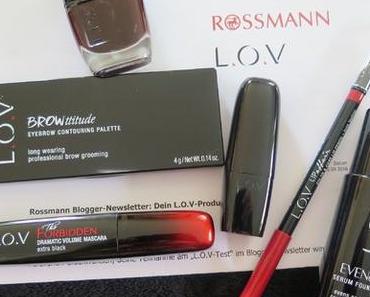 Ich durfte einige Produkte von „L.O.V“ ausprobieren