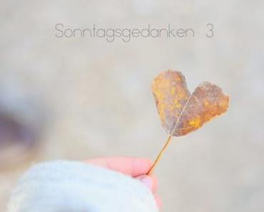 Sonntagsgedanken 3I10I16