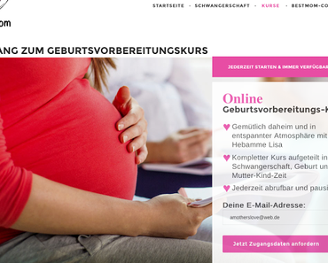 Bestmom - Online Geburtsvorbereitungskurs + Verlosung
