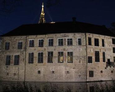 Foto: Burg Lüdinghausen im Scheinwerferlicht