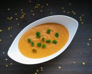 Linsen-Karotten-Cremesuppe