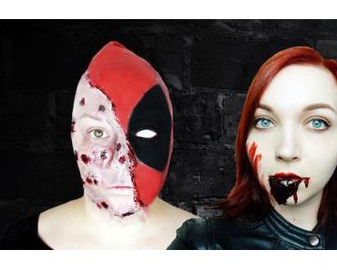 This is Halloween: Deadpool vs. Black Widow!
