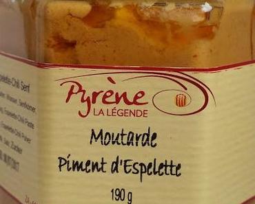 La Légende de Pyrène - Moutarde Piment d'Espelette