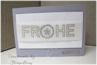 Die nächsten Weihnachtskarten..