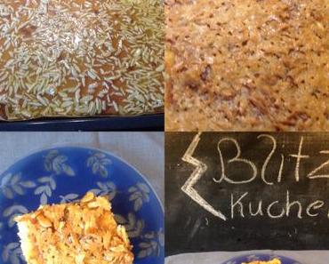 Ich back’s mir: Blitzkuchen – oder – Es war einmal…Mandel-Becher-Kuchen
