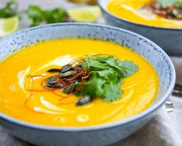 Thai Kürbis-Möhren-Suppe