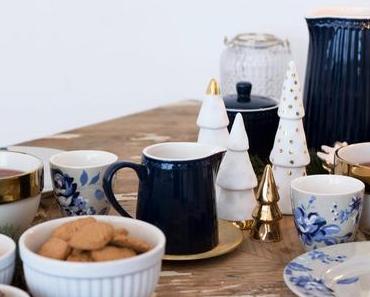 Weihnachtlich eingedeckt mit Ediths