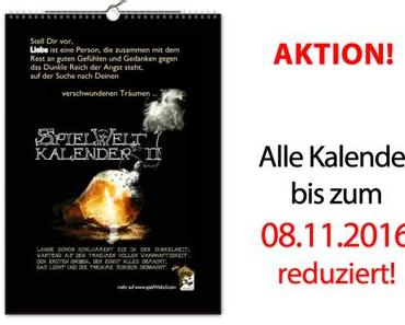Rabattaktion Kalender bis zum 08.11.2016!